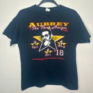 Drake Migos 2018 Aubrey and the Three Amigos Rap Tee Tour Convert T Shirt Sz Med